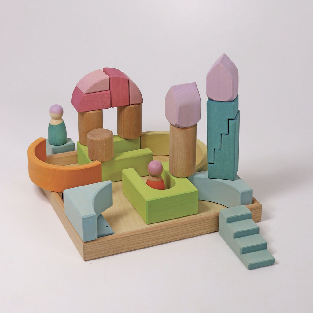 Building World Cloud Play - Set Nuvole - Grimm's - Millemamme