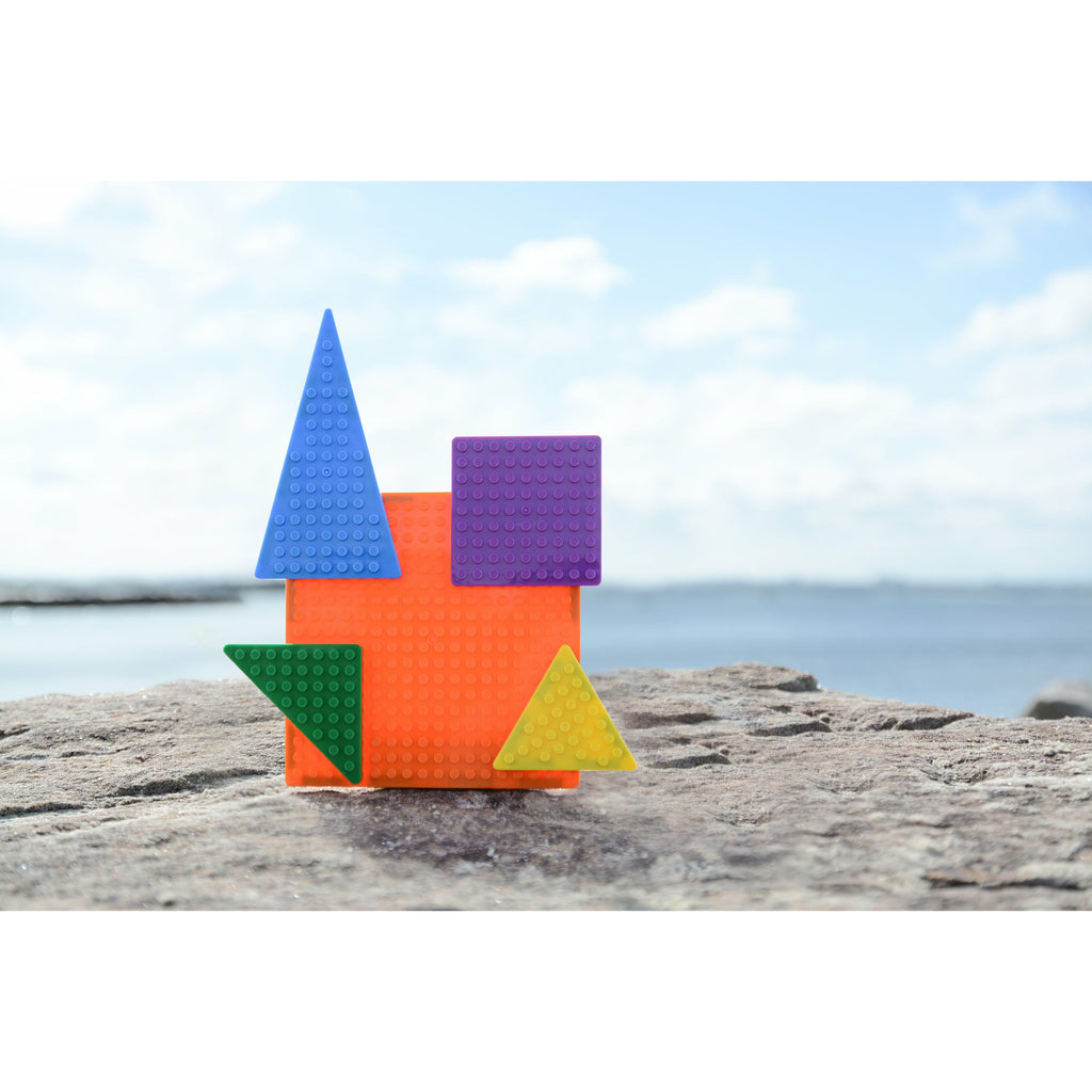 Tessere Magnetiche compatibili con Lego® - Quadrati Grandi 6 pezzi - Magbrix - Millemamme