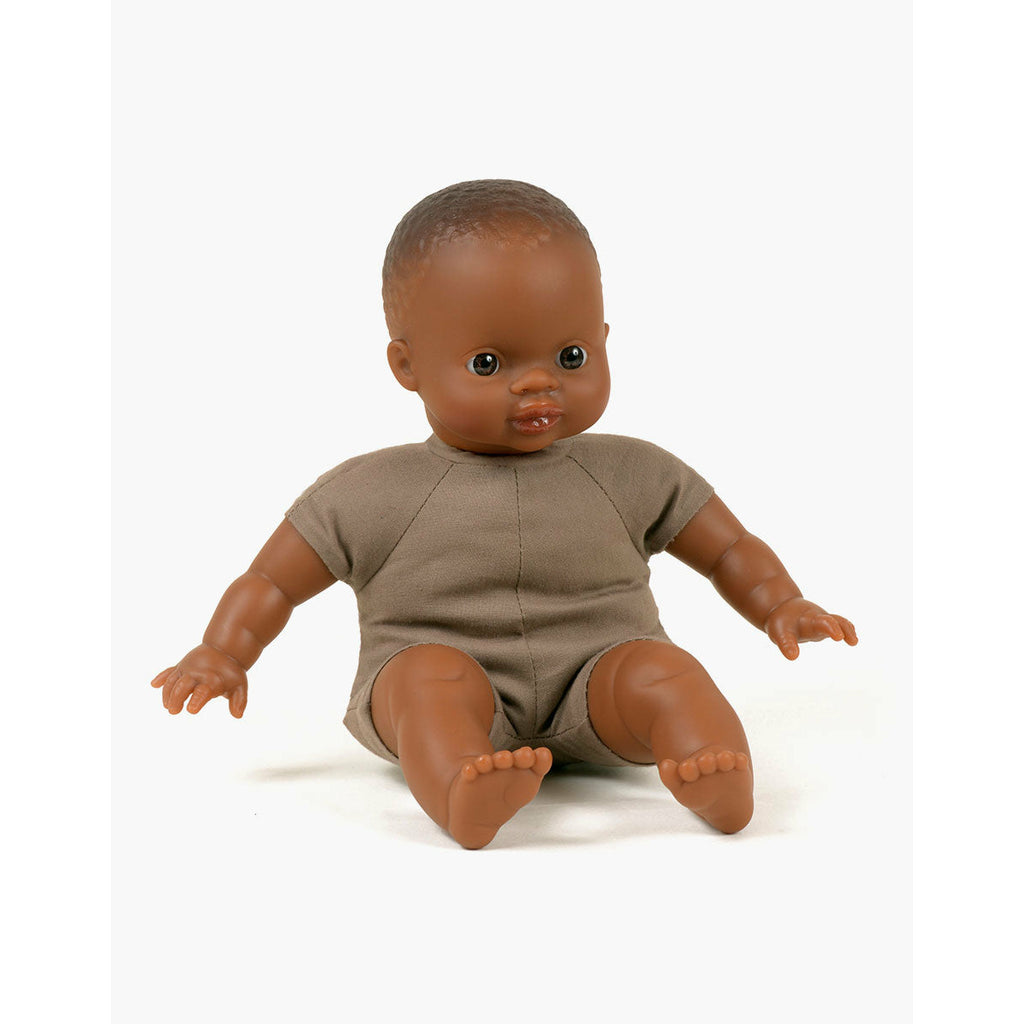 Bambola in vinile 28 cm Oscar - linea Babies - Minikane - Millemamme